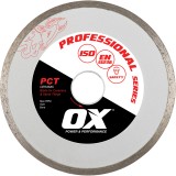 Ox Professional PCT Continuous Rim Diamond Blade   Ceramics